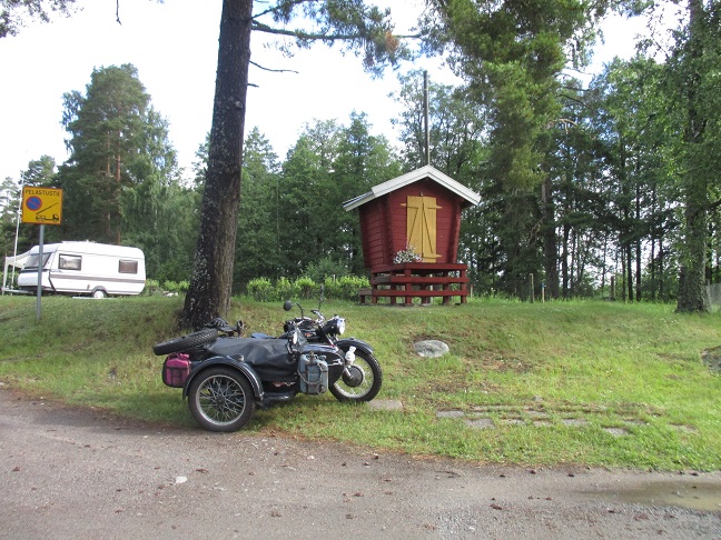 Venesillan leirintäalueella