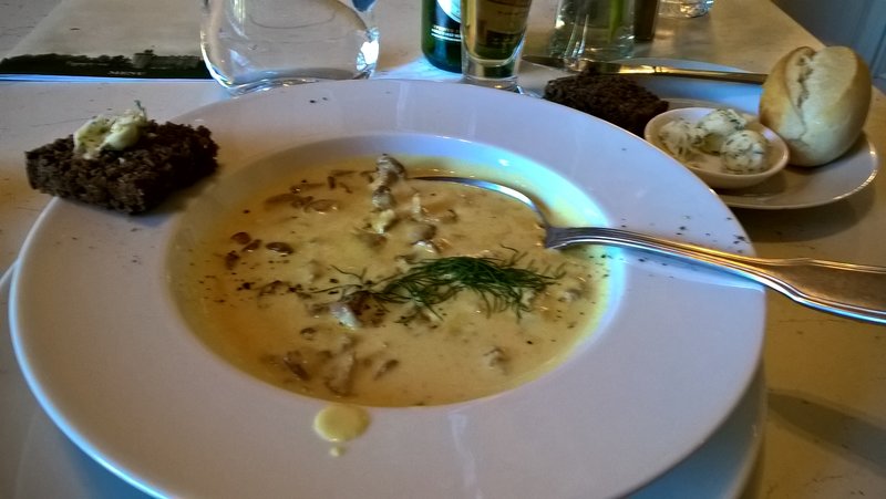 Kantarellisoppa