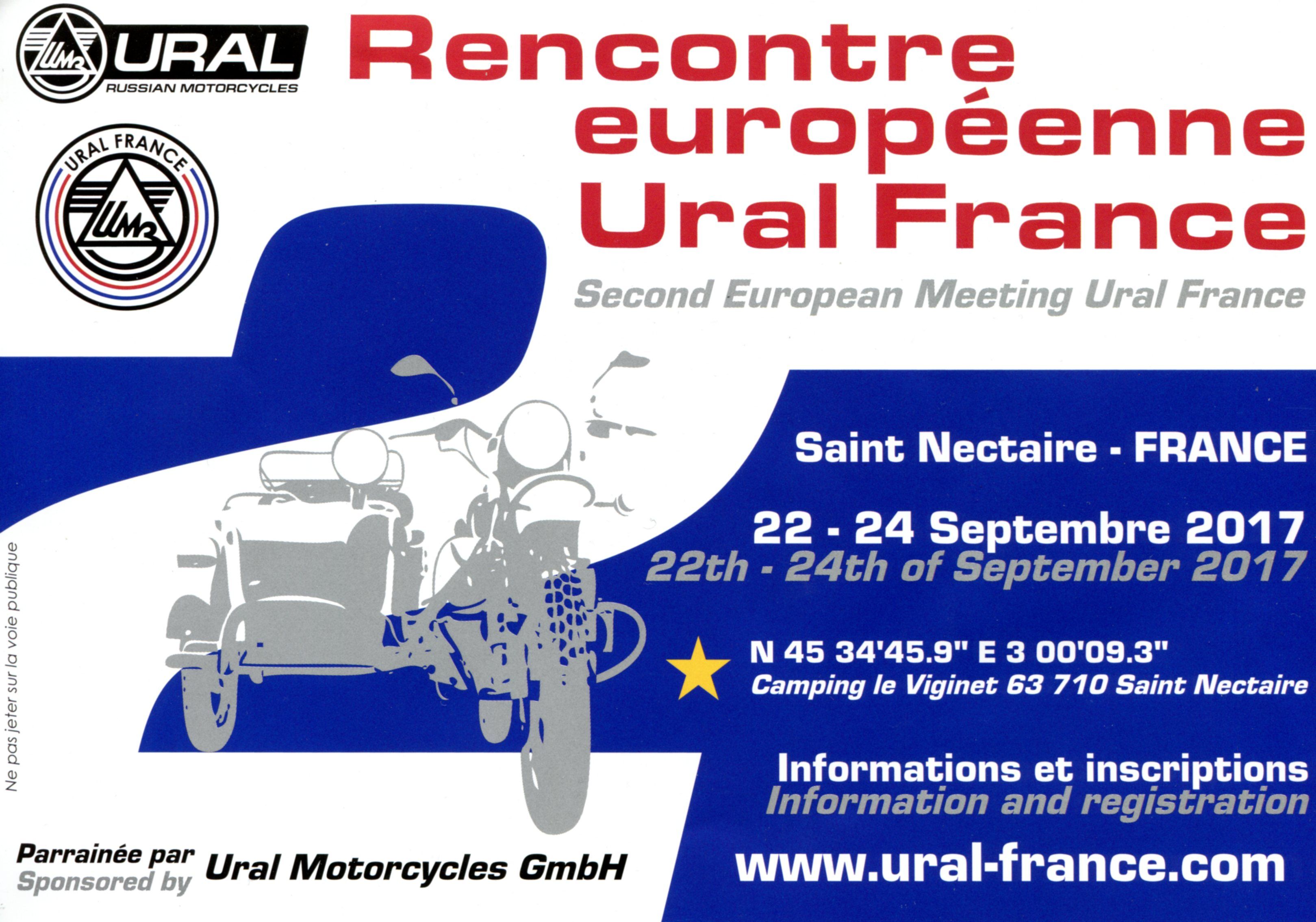 Ural France 2017 meeting