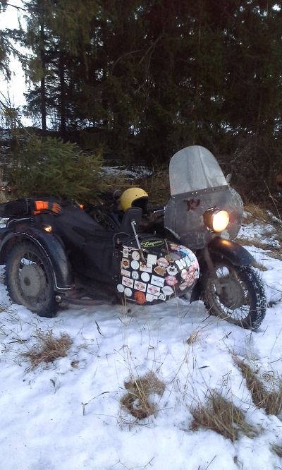 Kuusen haku aatonaattona 2016